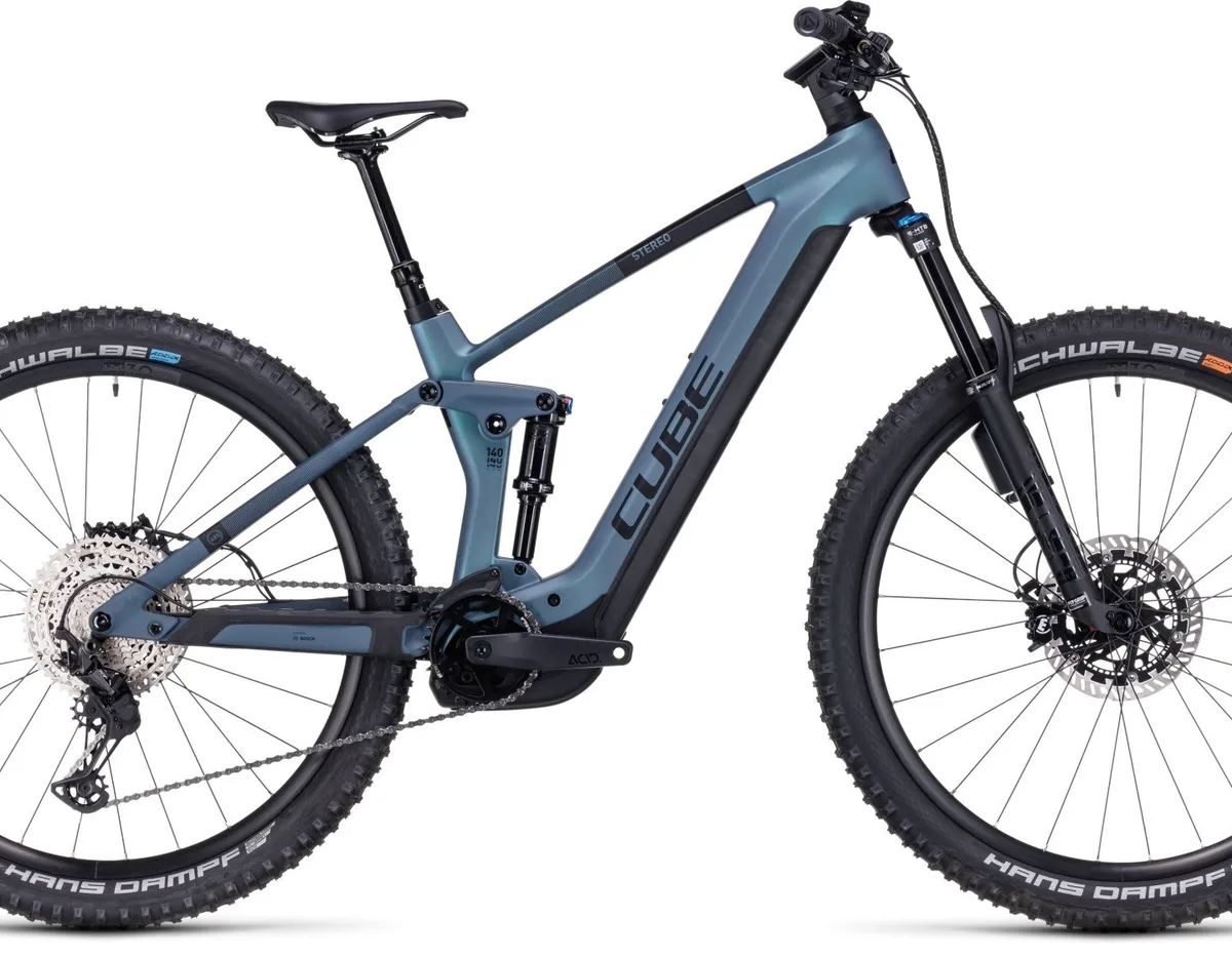 Cube STEREO HYBRID 140 HPC ABS 750 — bicicleta Montanha