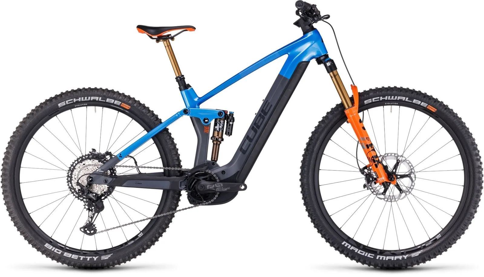 Cube STEREO HYBRID 140 HPC ACTIONTEAM 750 — bicicleta Elétrica