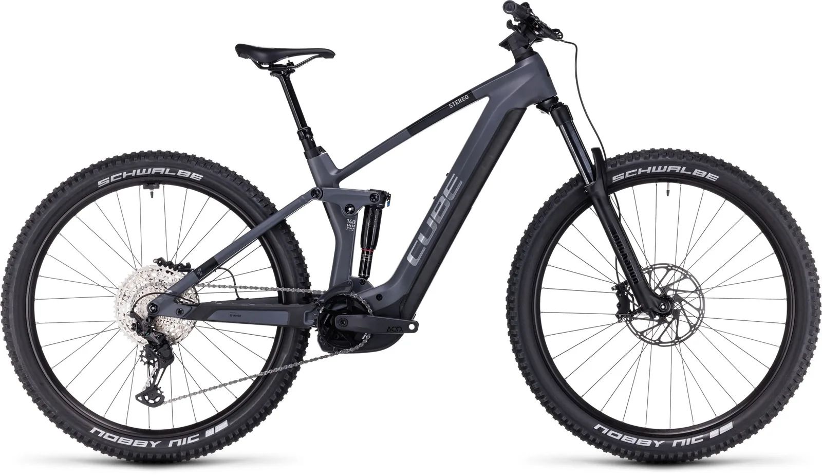Cube STEREO HYBRID 140 HPC RACE 750 — bicicleta Elétrica