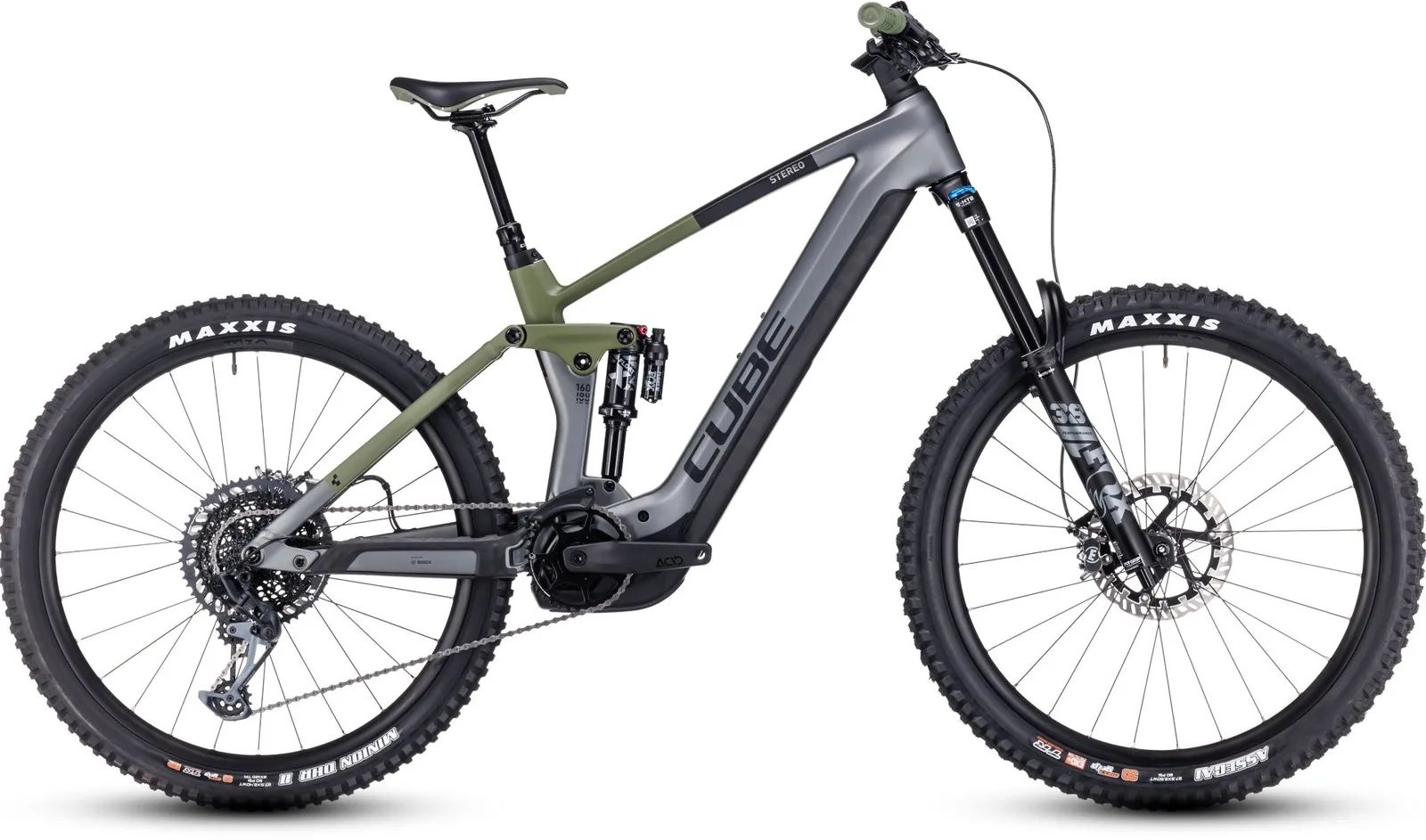 Cube STEREO HYBRID 140 HPC TM 750 — bicicleta Elétrica