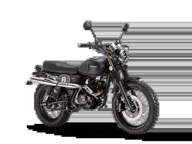 Macbor Eight Mile 125 — Street bikes 125cc