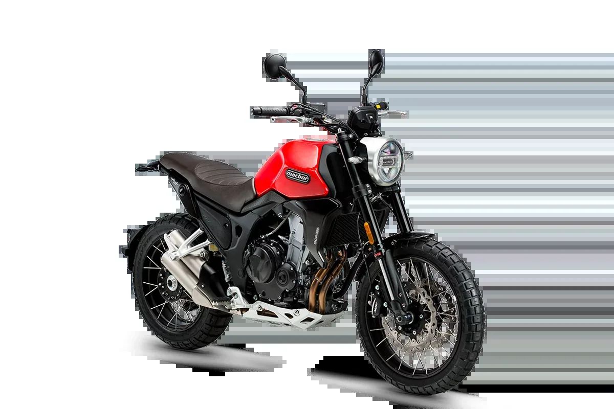 Macbor Eight Mile 500 Scrambler — Street bikes 500cc